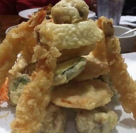 Tempura Shrimp With Vegetables